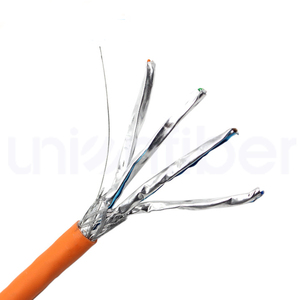 Câble réseau Cat7 sans outil <span class=keywords><strong>5m</strong></span> 15m S/FTP 23AWG Cuivre nu 10 Gbps 600 MHz Prise modulaire Câble réseau intérieur - Product Image 3