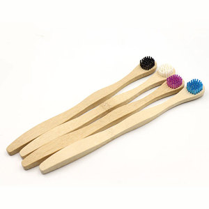 แปรงขัดลิ้นไม้แบบปรับแต่งได้สำหรับทำความสะอาดลิ้นของเด็ก - Product Image 4