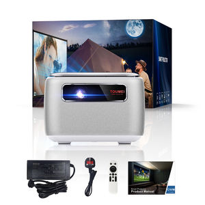 Full HD 720P Otomatik Odaklamalı Projektör Android TV Netflix Dahili Bataryalı Dış Mekan Ev Sineması Film V8 Google TV Projektör - Product Image 2