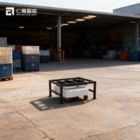 Chariot AMR robuste à levage latéral avec capacité de 300 kg pour le déplacement de marchandises lourdes dans les commerces de détail et les usines de fabrication, avec garantie de 2 ans