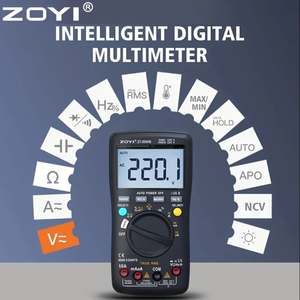 ZT-300AB Meteran Listrik Multifungsi Presisi Tinggi Meteran Digital Tahan Panas Multimeter Terhubung Kapasitor - Product Image 4