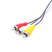 Câble audio vidéo 3,5 mm vers 3 RCA pour HDTV, lecteur DVD, téléviseur, magnétoscope – Vente en gros usine à prix abordable