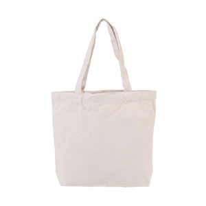 Vente en gros de sacs fourre-tout pliables sacs à provisions en toile sac cadeau recyclable impression de lettres sacs en toile personnalisés pour cadeau - Product Image 3