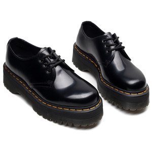 Nouvelles Bottes Plateformes Tendance pour Femmes, Chaussures en Cuir Véritable à Bout Rond, Chaussures Plates pour Dames, Style Collège - Product Image 4