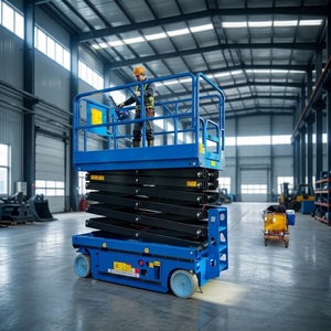 Plataforma Elevadora Eléctrica Tipo Tijera, Capacidad <span class=keywords><strong>de</strong></span> 500 Libras, Altura <span class=keywords><strong>de</strong></span> 32 Pies - Product Image 4