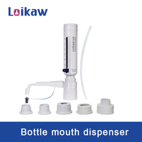 Loikaw 5-25ml Appareil doseur numérique manuel à volume réglable pour réactifs liquides