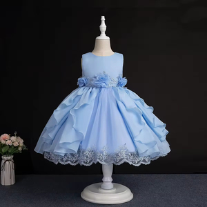 Nuevos vestidos de flores <span class=keywords><strong>para</strong></span> niñas, vestidos de noche <span class=keywords><strong>para</strong></span> desfile de niños, bodas, vestidos de <span class=keywords><strong>primera</strong></span> <span class=keywords><strong>comunión</strong></span> - Product Image 1