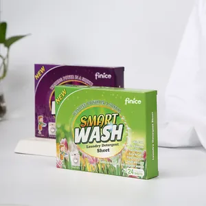 Laundry Detergent Sheets Instead Of Laundry Washing Powder Soft 3in1