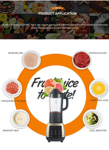 Presse-agrumes électrique portable à grande vitesse, mixeur <span class=keywords><strong>pour</strong></span> <span class=keywords><strong>soupe</strong></span> et <span class=keywords><strong>soupe</strong></span> <span class=keywords><strong>pour</strong></span> bébés, pot de verre de 1.2 litre - Product Image 4