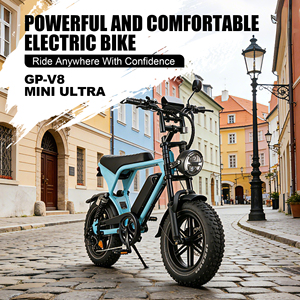 Vélo électrique <span class=keywords><strong>compact</strong></span> Greenpedel 250W 36V 10.4Ah avec frein hydraulique, pneus larges de 16 pouces, mini vélo électrique pour adultes, pour les trajets domicile-travail - Product Image 2