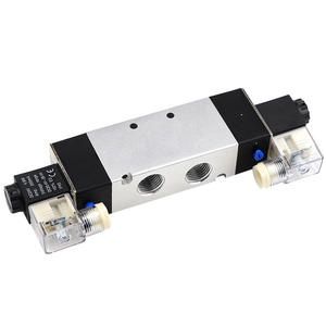 โซลินอยด์วาล์วแบบสองขดลวด สองตำแหน่ง ห้าทาง รุ่น 4V420-06 4V420-06 ควบคุมด้วยไฟ DC12V DC24V AC110V AC220V  แบบควบคุมด้วยไฟสัญญาณ  รองรับ OEM ปรับแต่งได้ - Product Image 2