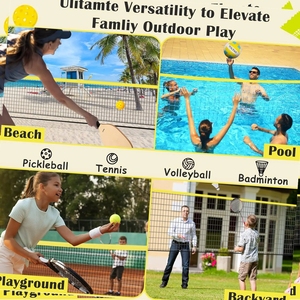 Red de <span class=keywords><strong>Voleibol</strong></span> de Alta Calidad a <span class=keywords><strong>Precio</strong></span> Económico <span class=keywords><strong>para</strong></span> Juegos de Playa y Parques, con <span class=keywords><strong>Postes</strong></span> de Acero de Altura Ajustable, Se Acepta OEM - Product Image 6
