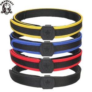 Cinturón Táctico Sinairsoft Negro Rojo Amarillo Azul, Detalles de Embalaje en PP, Cinturón Táctico para Hombre - Product Image 1
