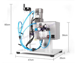 Bomba de pulverización de escritorio semiautomática, tapón de rosca, máquina para tapar botellas - Product Image 5