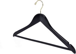 Experienced Factory Supply Children's Clothes Glossy Solid Wood <b>Hangers</b> - Product Image 4