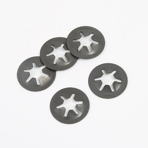 Rondelle di bloccaggio Starlock nere nuove con dentatura interna, personalizzate in fabbrica, all'ingrosso, per ferramenta, utensili e elementi di fissaggio - Product Image 6