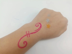 Ensemble de marqueurs pour tatouage avec logo personnalisé, 10 couleurs, utilisable sur le corps, peinture à la main - Product Image 5