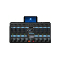Console de mixage audio professionnelle 26 canaux 99DSP, contrôleur DJ/console de mixage audio pour les concerts sur scène de grande envergure et les festivals de musique