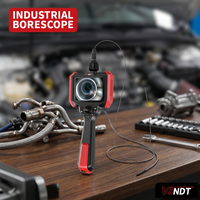 Industrielles Endoskop mit 0,95mm Ultra-dünner Mikrosonde, 5 Zoll HD-Bildschirm, 0,5M Kabel, Automotive-Boreskop mit LED-Beleuchtung