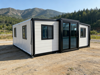 Maison modulaire préfabriquée extensible, design moderne et durable, 2, 3 ou 4 chambres, maison mobile pliable, casa prefabricada