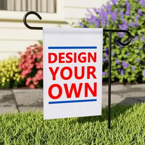 Factory Price Wholesale Custom 12x18in Double-Sided Cloth Garden <b>Flags</b> Anti-Wrinkle Digital Printing Custom Logo Design - Product Image 4