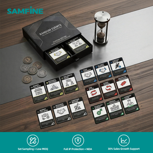 Jeu <span class=keywords><strong>de</strong></span> société <span class=keywords><strong>de</strong></span> table personnalisé avec impression UV sur papier couché, certifié UE, pour aventures solo et quêtes <span class=keywords><strong>de</strong></span> haute fantaisie <span class=keywords><strong>à</strong></span> un joueur - Product Image 1
