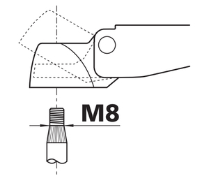 <span class=keywords><strong>KB</strong></span>-5019 Unique Bras D'essuie-Glace Pour PEUGEOT 504 Ford CORNADA 2.8GL <span class=keywords><strong>305</strong></span> BENZ BMW VOLVO Longueur 370 mm 12 mois de garantie temps - Product Image 4