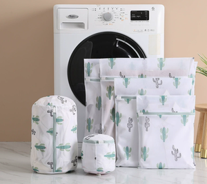 Sac à linge en maille fine pour la sérigraphie, conception plus épaisse pour une protection anti-déformation, sac de lavage en maille dédié - Product Image 2