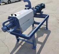 Machine de déshydrateur de fumier de vache de ferme porcs équipement de séchage de fumier de cheval séparateur de liquide solide de fumier de poulet de porc