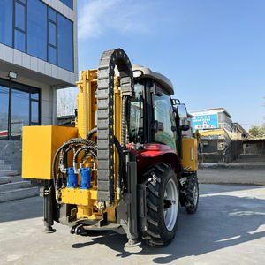 Máquina Perforadora de Pozos Montada en Tractor Más Vendida con Cabina, Plataforma de Perforación de Pozos de Agua de 200 m - Product Image 5