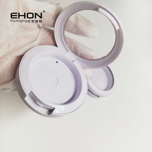 Blush Powder <b>Compact</b> Case with ABS Mirror Shape Custom Color Logo Outer Design Original Material Free Sample Available <b>Makeup</b> - Product Image 5