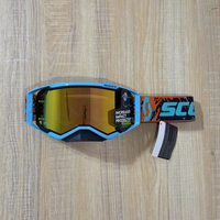 Lunettes de sport en gros pour cyclisme et ski en extérieur, anti-vent et anti-sable, adaptées aux casques de motocross, VTT et descente