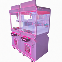 Machine à griffes professionnelle robuste à cadre métallique de qualité commerciale, à monnayeur, pour jeux d'arcade, prise universelle espagnole