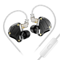 Nouveauté 2026 KZ ZS10 Pro 2 Écouteurs filaires métalliques HIFI intra-auriculaires avec basses profondes et commutateur de réglage à 4 niveaux pour le sport