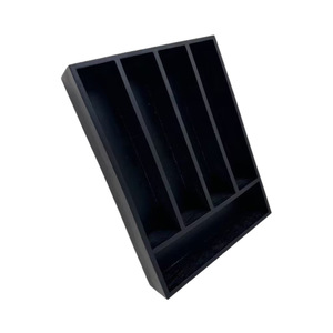 Rectangular <b>Drawer</b> Organizer 500g Standing Type Stripe Pattern Desktop <b>Storage</b> <b>Box</b> - Product Image 1