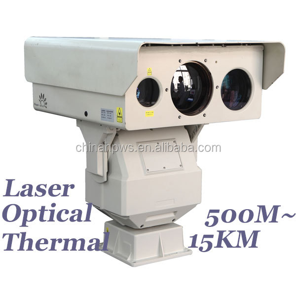 15km Long Range Ptz Multi-sensor Thermal Imaging Camera for Vehicle Mounted
