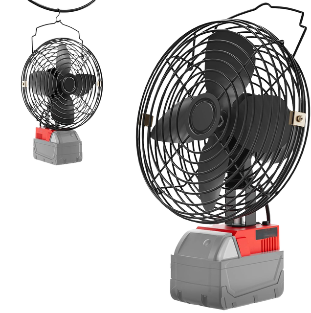 Energy Efficient 5-Hr Back-up 4" 6" 8" Inch Rechargeable Floor Fan Portable Fan Battery Operated Battery Fan