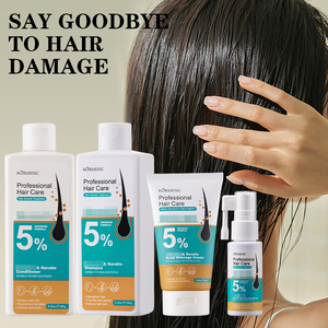 KORMESIC Wholesale OEM Keratin Hair Growth Hair Care Set Nourishing Moisturizing Repair Refreshing Smooth Hair Growth Products - Product Image 1