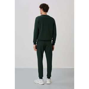 Conjunto Deportivo de Felpa Verde Pino para Hombre Andy, Informal, Transpirable, Talla M para Adultos - Product Image 1