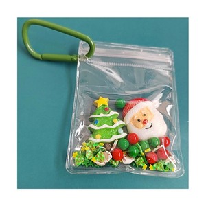 10 pz portachiavi portachiavi con ciondoli natalizi in resina portachiavi natalizi carini portachiavi per mobili ciondolo <span class=keywords><strong>gioielli</strong></span> regalo che trovano bracciale fatto a mano - Product Image 4