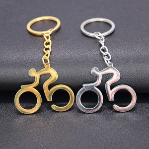 Porte-clés léger en alliage de zinc avec impression UV 3D, motif mini VTT vintage et dessin animé, cadeau unique pour les amateurs de vélo - Product Image 2