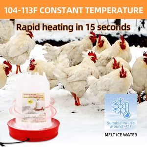 Hotselling Máy Uống Nước Cho Gà 11L 14L 110 Volt Được Làm Nóng Ở Canada - Product Image 2