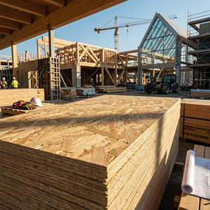 Tablero <span class=keywords><strong>OSB</strong></span> Crudo <span class=keywords><strong>1220x2440</strong></span> 2600, Tablero de Fibras Orientadas, Panel de Madera Resistente a la Humedad, Paneles de Piso <span class=keywords><strong>OSB</strong></span> para Cajas y Contenedores - Product Image 6
