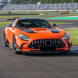 Usine directement vente fibre de carbone FRP moteur capot voiture pare-chocs becquet série noire BS large Bodykit pour BENZ AMG GT <span class=keywords><strong>GTC</strong></span> GTS - Product Image 4