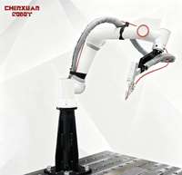 Chariot de soudage collaboratif mobile pour soudage MIG MAG TIG, poste de travail cobot compact, flexible et intégré
