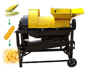 commercial 600-1200kg/hour corn shelling maize threshing machine HJ-YMS200