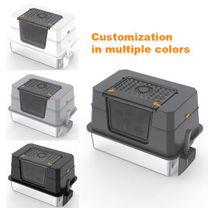 Caja de Arena para Gatos de Acero Inoxidable, Extra Grande, Resistente, con Control de Olores, para Interiores, Precio de Fábrica, Alta Calidad - Product Image 6