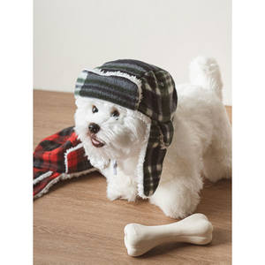 Cappello da notte scozzese verde per animali domestici vestiti per animali domestici - Product Image 1