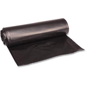 Revestimiento para Basureros Boardwalk 520 Super Extra-Heavy, 33x39, Revestimiento de Plástico Grande, 1.6 Mil, 33 Galones, Negro, 10BG/RL 10RL/CT, Diseño Impreso Grueso - Product Image 1