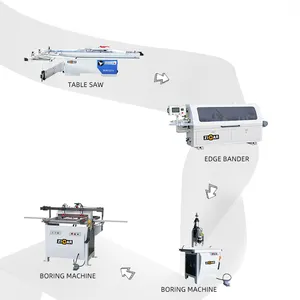 Zicar Cnc Houtwerkende Machine Deur Maken Machine Kantoormeubilair Productie Machine Voor Kast